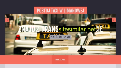 taxilimanowa.pl alternative sites