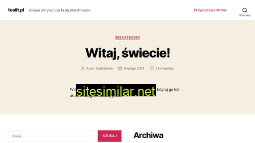 tealit.pl alternative sites