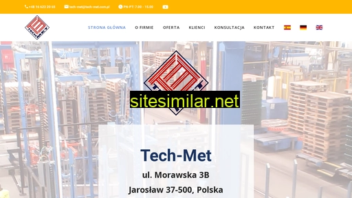 tech-met.com.pl alternative sites