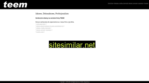 teem.pl alternative sites