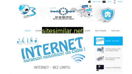 telesat.com.pl alternative sites