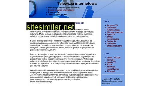 telewizja-internetowa.com.pl alternative sites