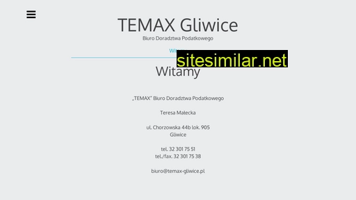 Temax-gliwice similar sites