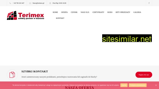terimex.pl alternative sites