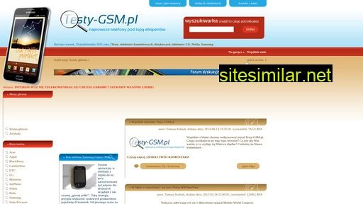 testy-gsm.pl alternative sites