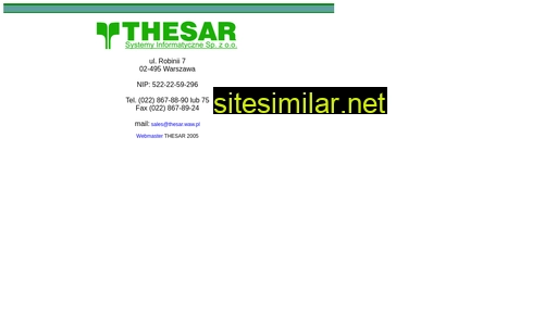 Thesar similar sites