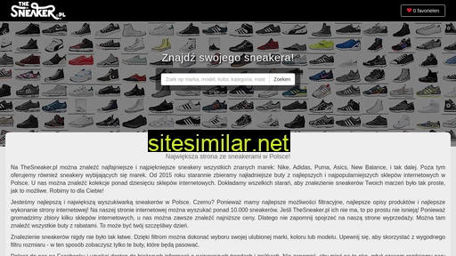 thesneaker.pl alternative sites