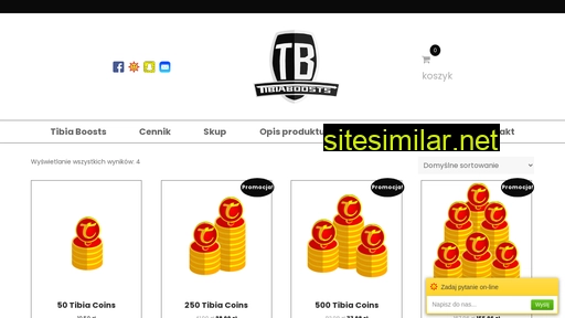 tibiaboosts.pl alternative sites