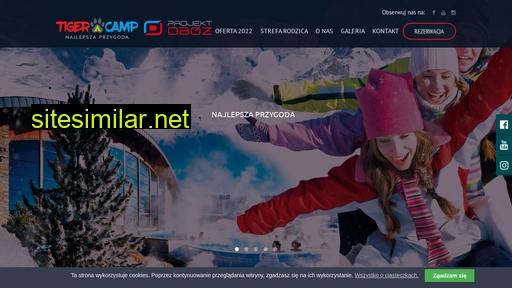 tigercamp.pl alternative sites