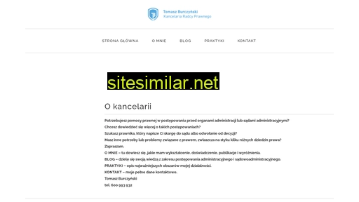 tomaszburczynski.pl alternative sites