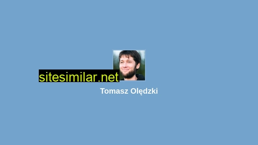 tomaszoledzki.pl alternative sites