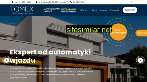 tomex-bramy.pl alternative sites