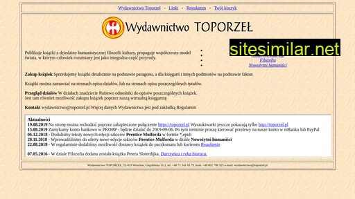 toporzel.pl alternative sites