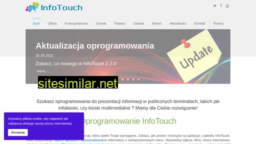 Touch similar sites