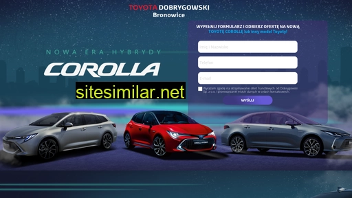 toyotacorolla.com.pl alternative sites