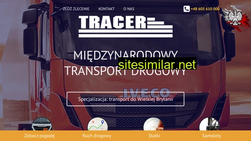 tracertransport.pl alternative sites