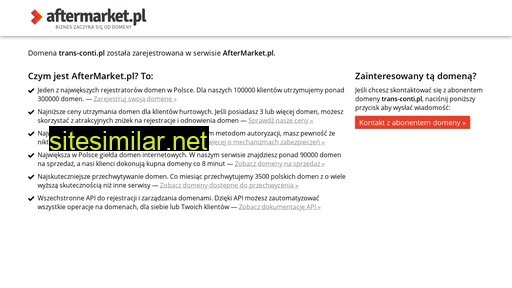 trans-conti.pl alternative sites