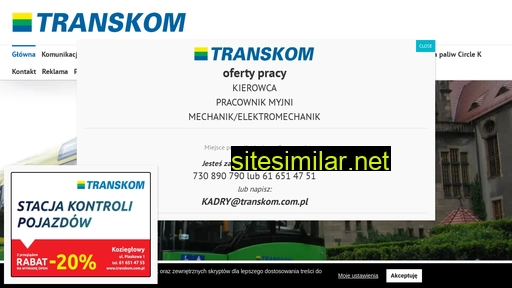 transkom.com.pl alternative sites