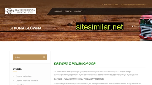 transportdrewna.pl alternative sites