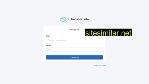 transportinfo.pl alternative sites