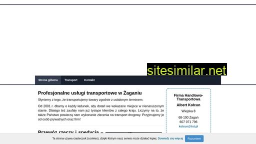 transportzagan.pl alternative sites