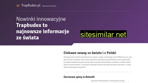 trapbudex.pl alternative sites