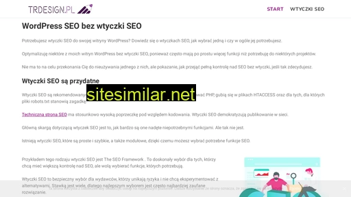 trdesign.pl alternative sites