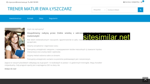 trenermatury.pl alternative sites