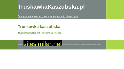 truskawkakaszubska.pl alternative sites