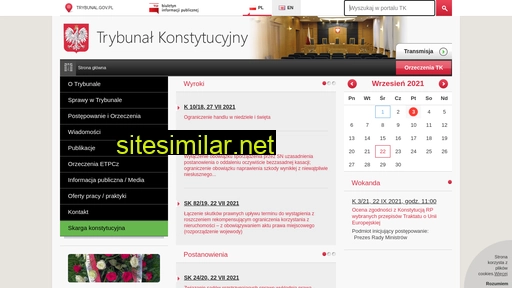 trybunal.gov.pl alternative sites