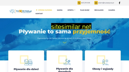 tusieplywa.pl alternative sites