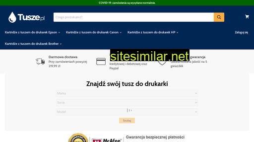 tusze.pl alternative sites