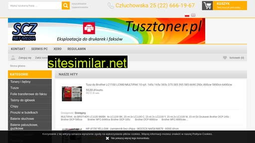 tusztoner.pl alternative sites