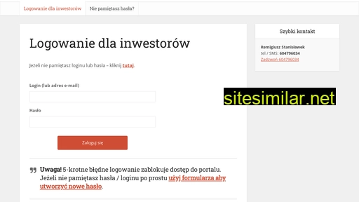 twojeinwestycje.pl alternative sites