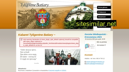 tyligentnebatiary.pl alternative sites