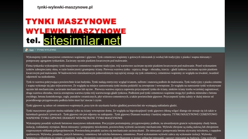 tynki-wylewki-maszynowe.pl alternative sites