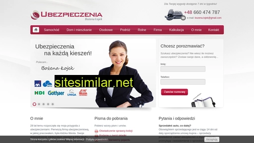 ubezpieczenialomza.pl alternative sites