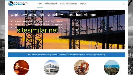 ubezpieczeniebudowy.pl alternative sites