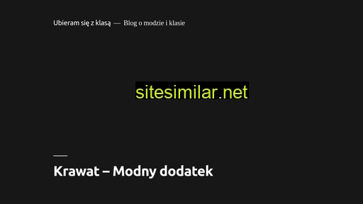 ubieram-sie-z-klasa.pl alternative sites
