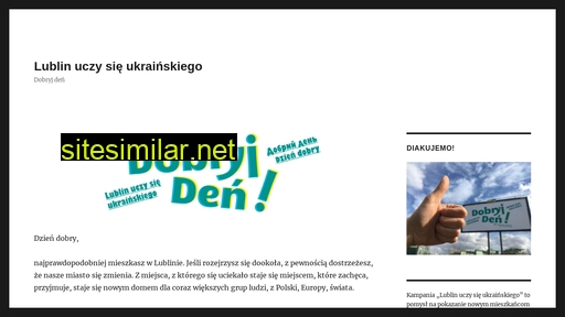 ukrainski.lublin.pl alternative sites