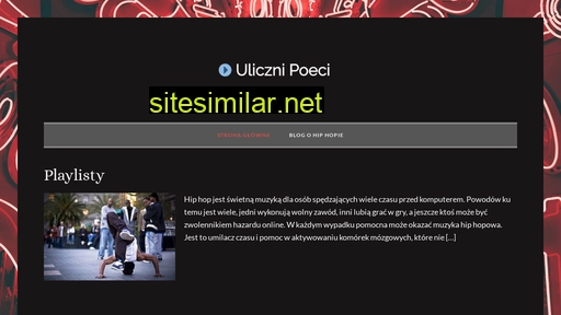 ulicznipoeci.pl alternative sites