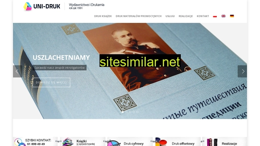 uni-druk.pl alternative sites