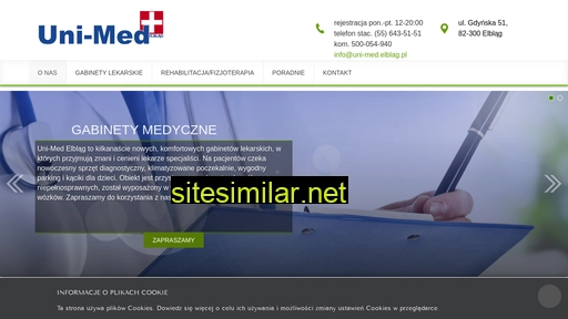 uni-med.elblag.pl alternative sites