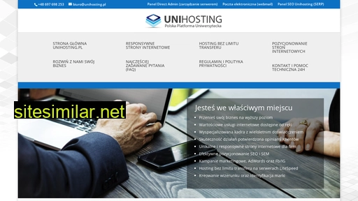 unihosting.pl alternative sites
