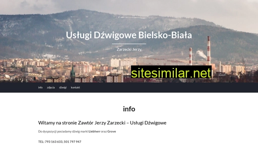 uslugidzwigowebielsko.pl alternative sites