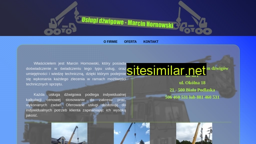 uslugidzwigowemh.pl alternative sites