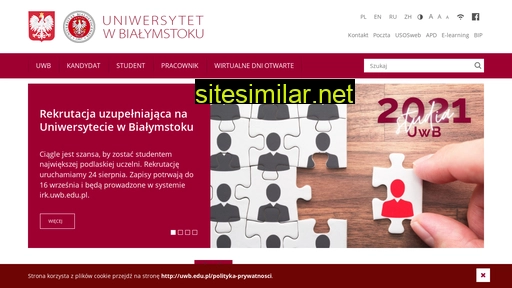 uwb.edu.pl alternative sites
