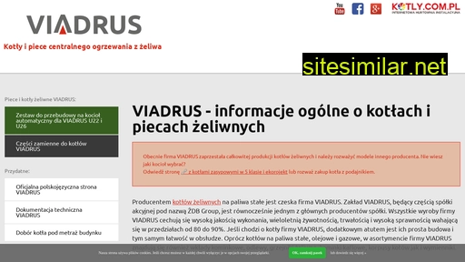 viadrus.com.pl alternative sites