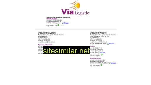 vialogistic.pl alternative sites