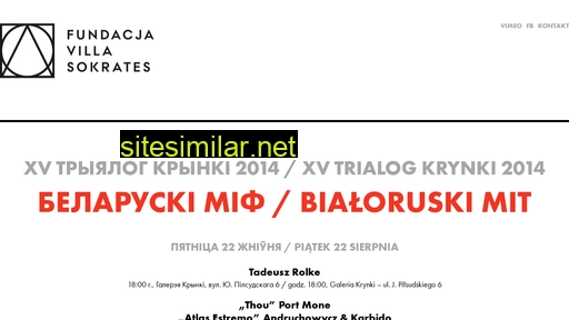 villasokrates.pl alternative sites